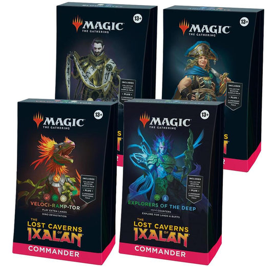 Magic: The Gathering: The Lost Caverns of Ixalan Commander Deck Display