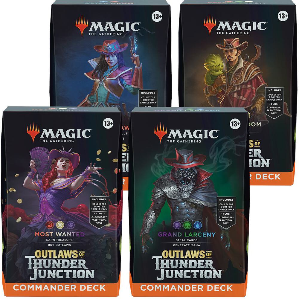 Magic: The Gathering: Outlaws of Thunder Junction Commander Deck Display