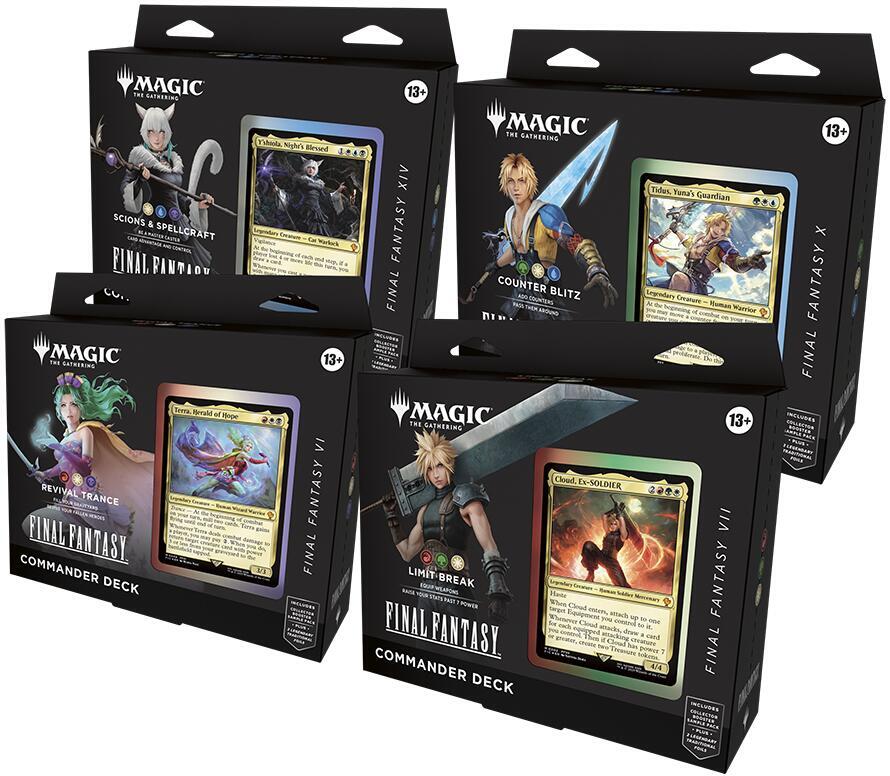 Magic: The Gathering: FINAL FANTASY Commander Deck Display