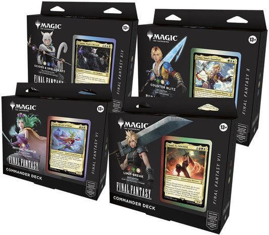 Magic: The Gathering: FINAL FANTASY Commander Deck Display